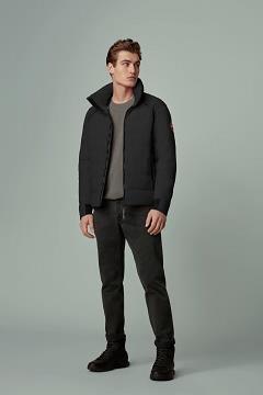 Chamarras Canada Goose Hombre Mexico - HyBridge Chaqueta De Plumas Negros QT9238176